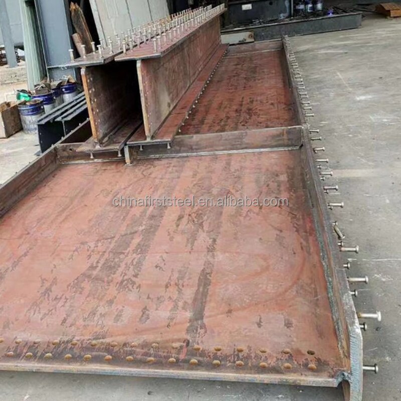 Prefabricated Steel Structure - Timber Beam Metal Frame House