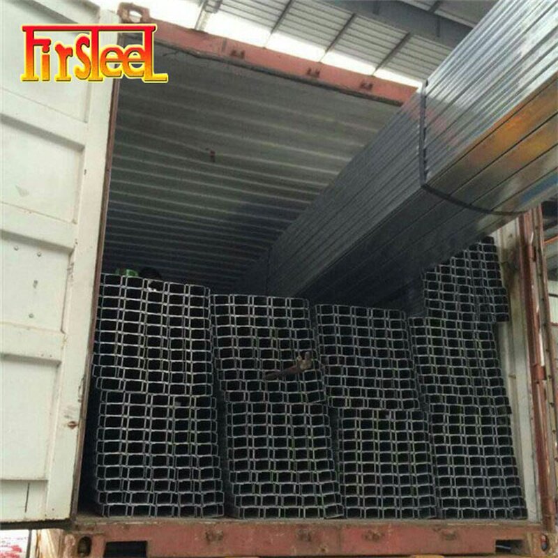 Steel Channels Manufacturer - Astm A36 Ss400 S275jr Galvanized 40*40mm C Shaped