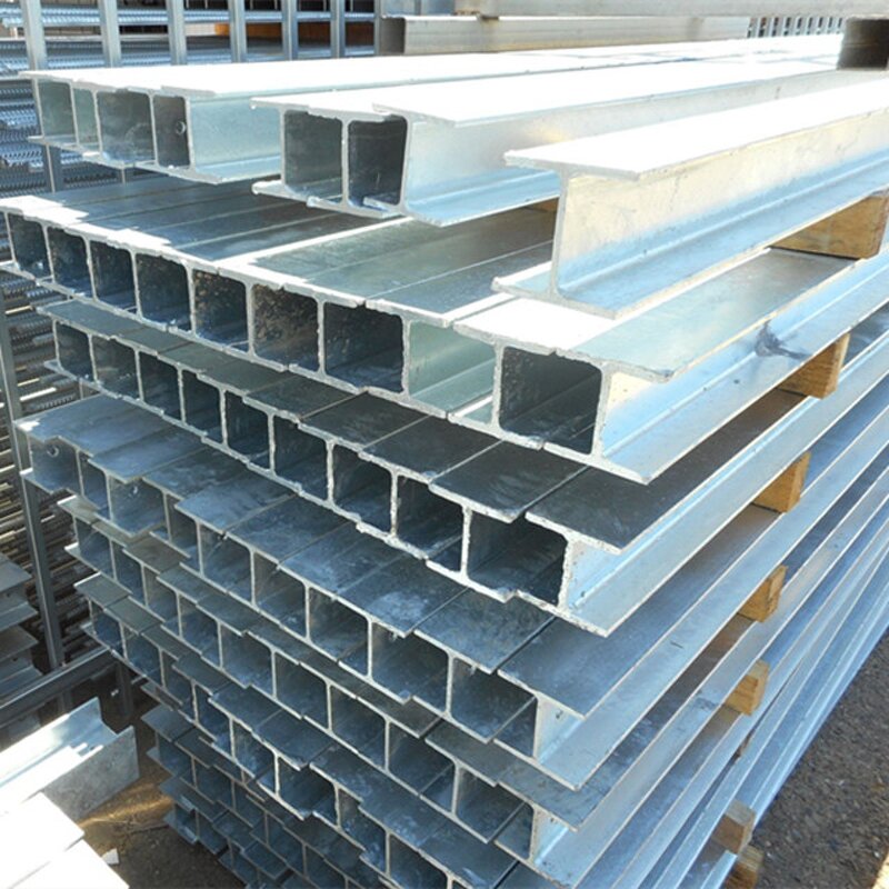 H-beam Galvanized Steel Beam - St37 Ss400 Manufacturer