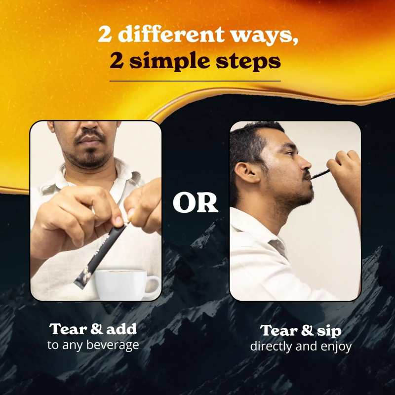 Shilajit Paste Supplier - Pure Himalayan Honey Flavor Sticks