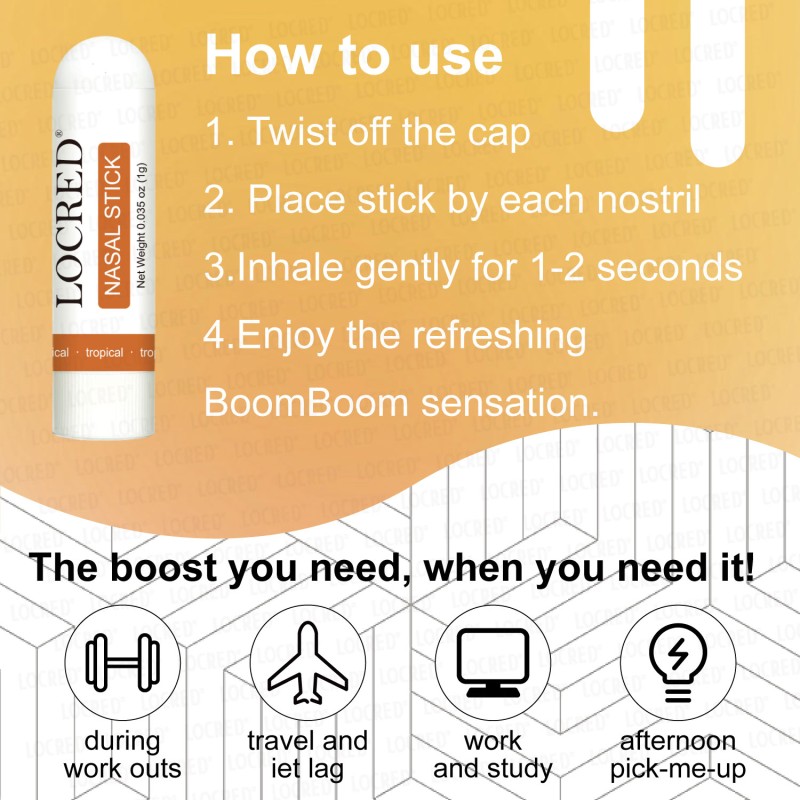 Nasal Stick Factory - OEM Hot Sales Energy Boost Inhaler