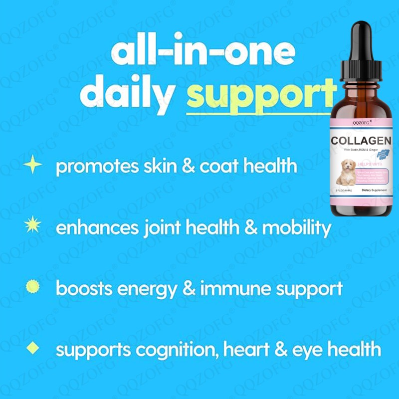 Collagen for Pets Factory - Hot Sales Skin Coat Itch Relief