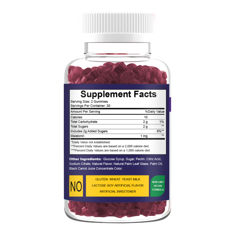 Sleep Aid Gummies Manufacturer - OEM/ODM Nighttime Melatonin Candy