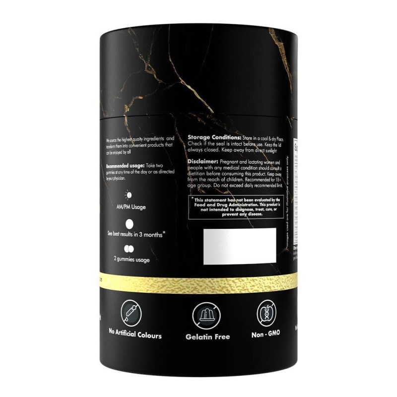 Shilajit Gummies Supplier - Pure Himalayan Ashwaganda Black