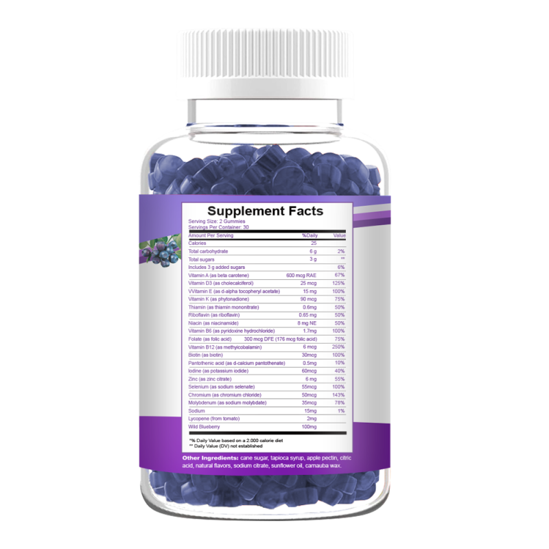 Multivitamin Gummies Manufacturer - OEM Vitamin C D B12 Zinc