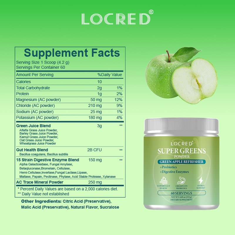 Superfood Powder Supplier - OEM Fruit Greens Spirulina Detox