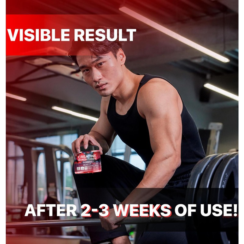 Creatine Gummies Supplier - OEM Hot Selling Logo Customization