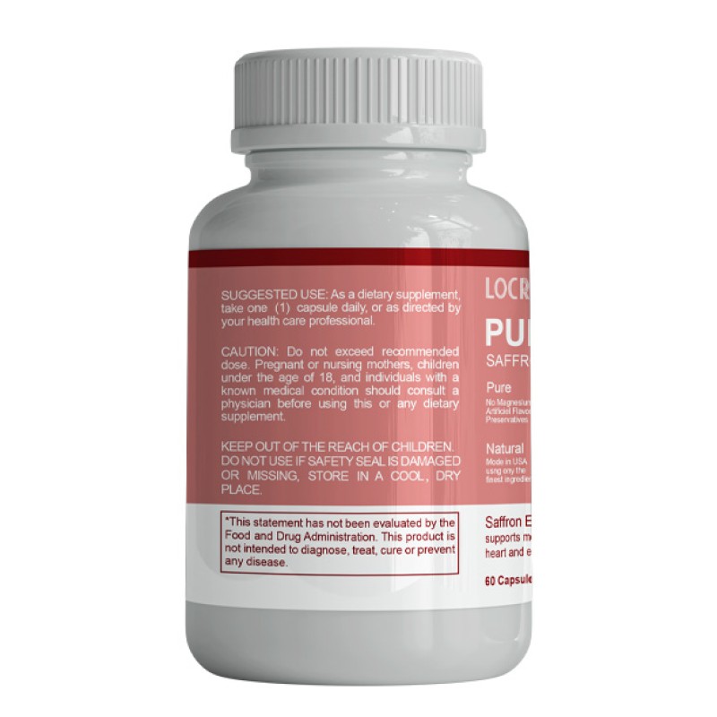 Saffron Capsules Factory - Hot Selling OEM Positive Mood Support