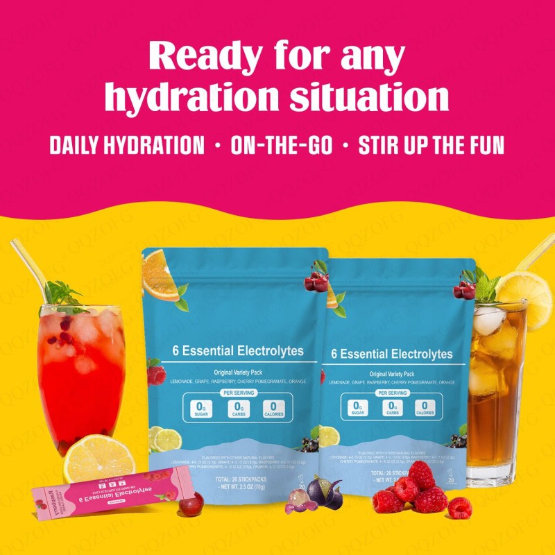 Electrolytes Powder Factory - Hot Selling Sugar Free 20 Packs