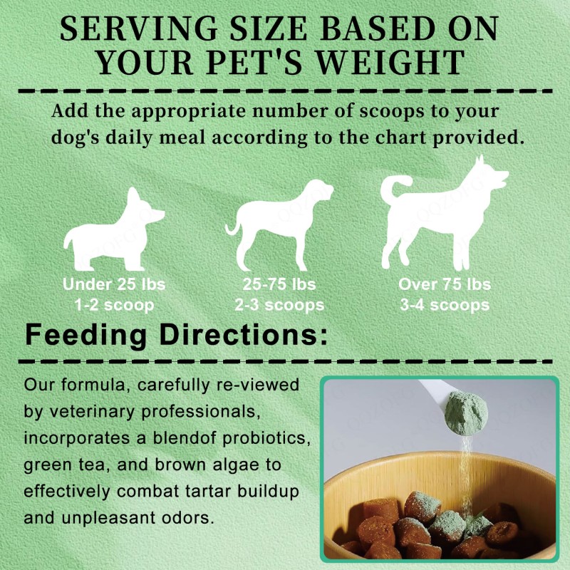 Pet Dental Powder Supplier - OEM Plaque Bad Breath Remover