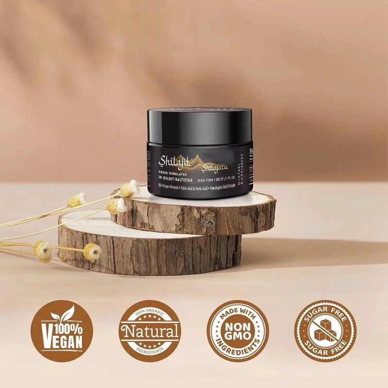 Shilajit Extract Manufacturer - 100% Pure Himalayan Resin Spoon