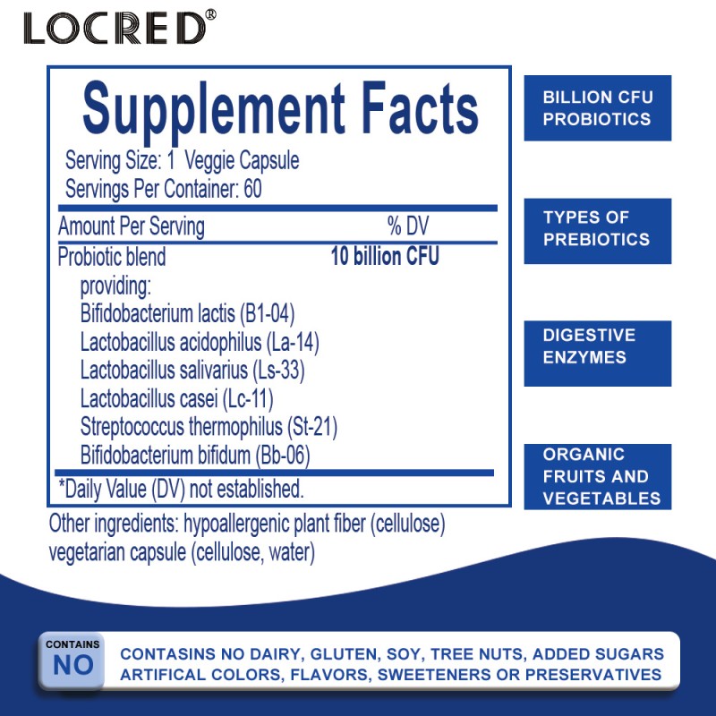 Probiotic Capsules Supplier - Hot Selling OEM Overall Health