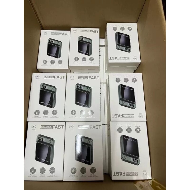 Power Bank - 5000/10000mAh PD22.5W Magnetic Wireless USB Fast Charge 15W