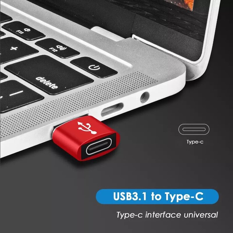 OTG Converter Adapter - USB-C Male to USB 3.0 Female for Macbook Samsung Android