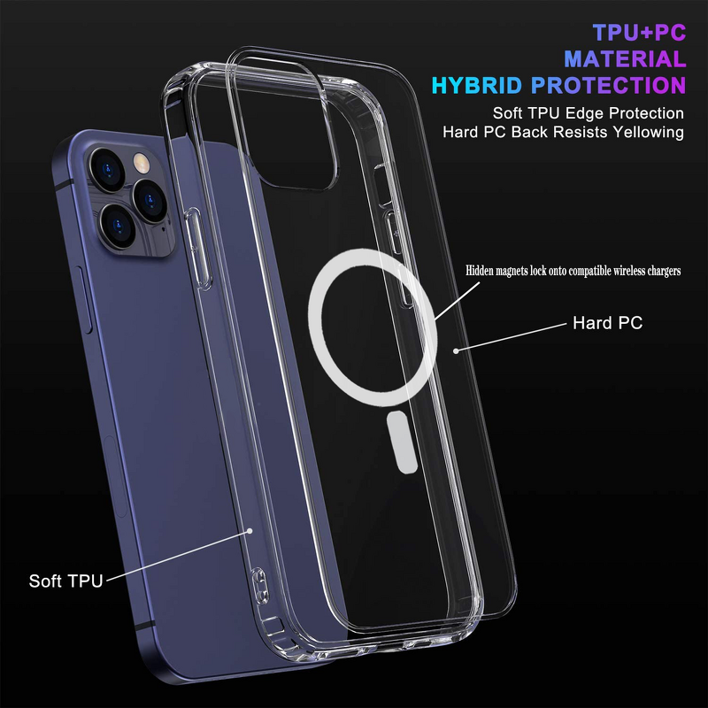Phone Case Manufacturer - Transparent 1.5mm Crystal Clear Tpu for Iphone 11-17
