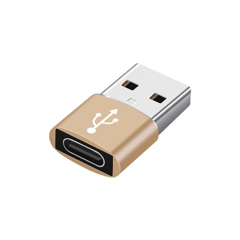 Type C Adapter - USB C Female to USB 3.0 Male OTG Supports PD Fast Charging