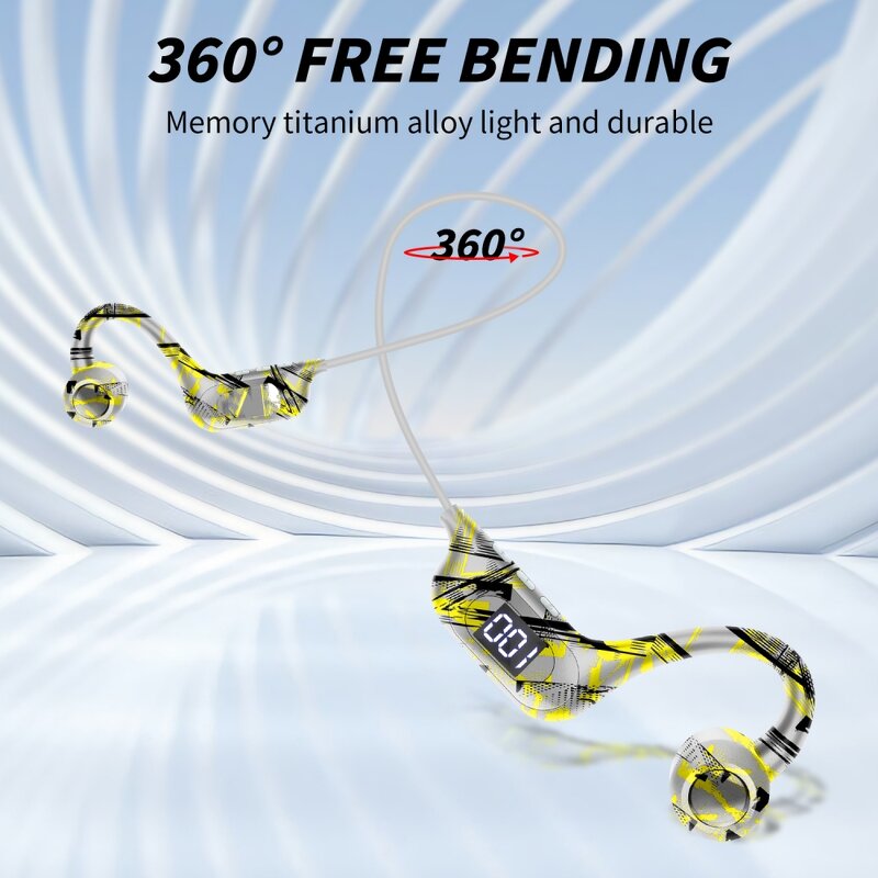 Headset Manufacturer - Open-Ear Stereo Bass LED TF Card BT Bone Conduction