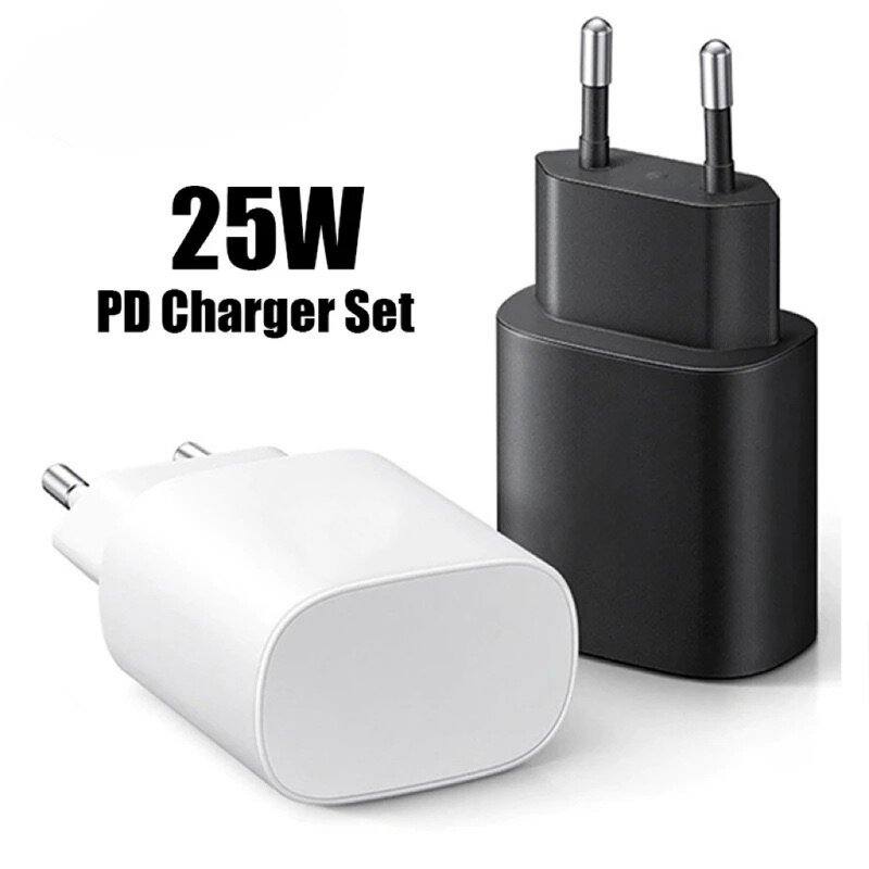 Wall Charger - Type C 25W USB C Power Adapter for Samsung S20 S10 Note10