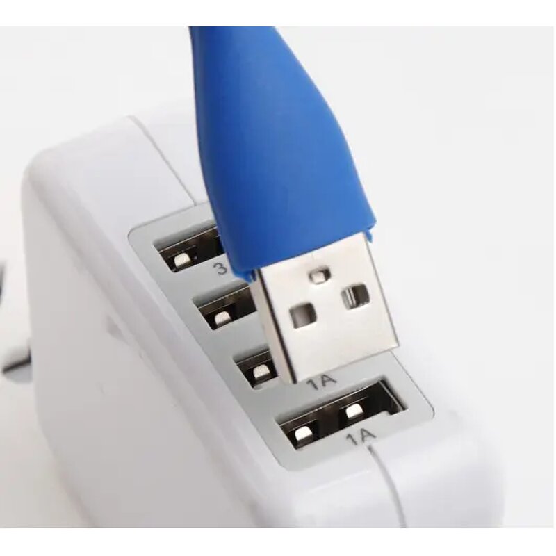 USB LED Reading Lamp - Mini Multicolor Flexible Clip for Laptop Notebook