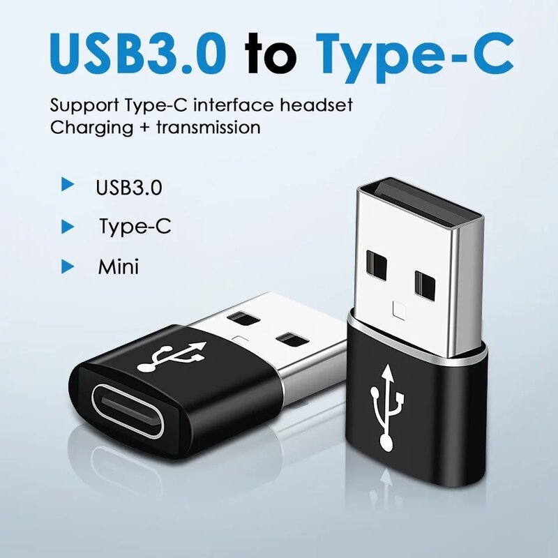 OTG Converter Adapter - USB Type C Female to USB A Male for Macbook Mobile Phones