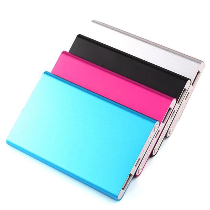 Power Bank - Custom Logo 4000mah 5000mah Capacity Fast Charger Portable