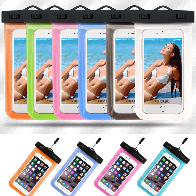 Waterproof Phone Bag - High Quality Cover Protective Shell with Strap Universal