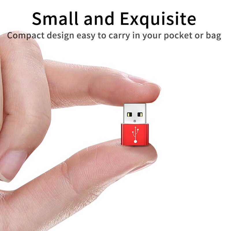 Hub Adapter - Type C Connector USB-C Male- Female USB-A for Samsung Huawei