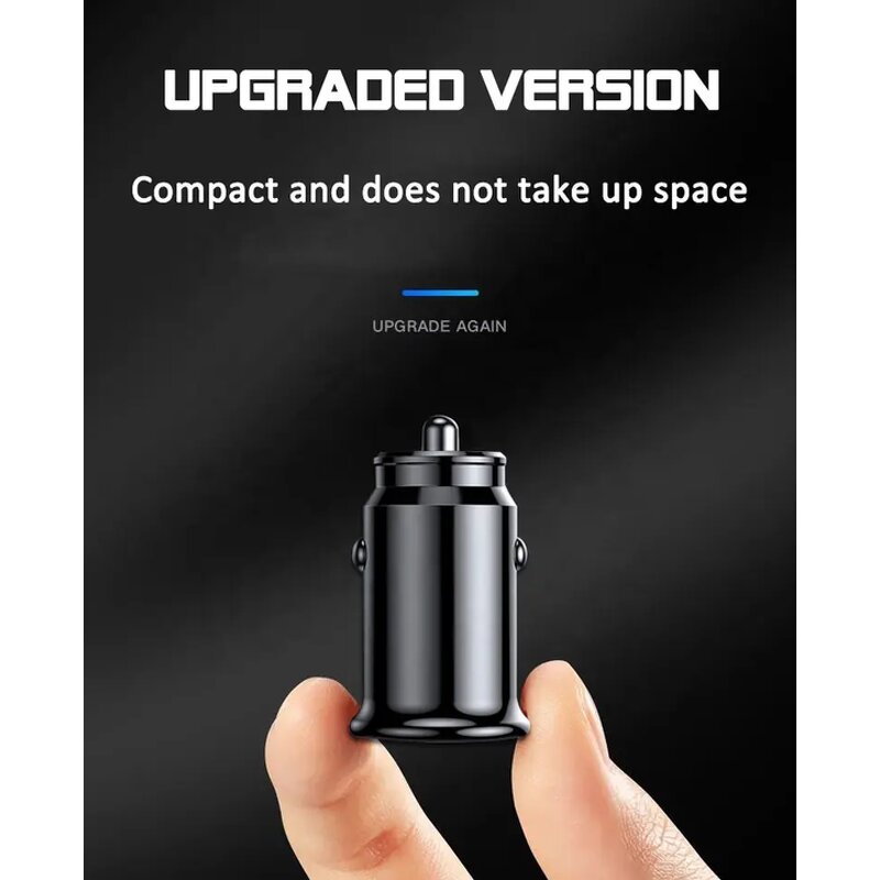 Car Charger - USB Fast Charging 15W 3.1A Type C Car Phone Adapter for Mobile