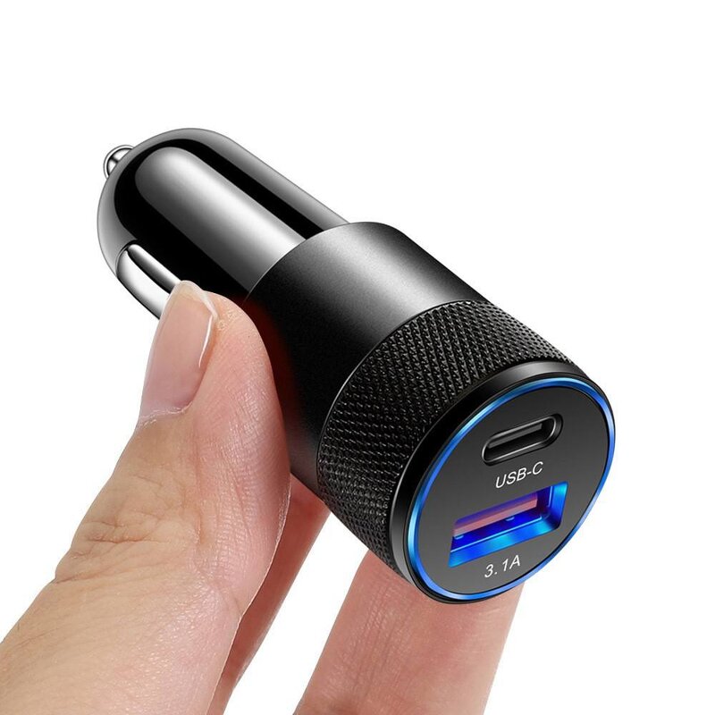 Car Charger - USB Quick 15w 3.1a Type C Pd Fast Charging for Phone 16-11