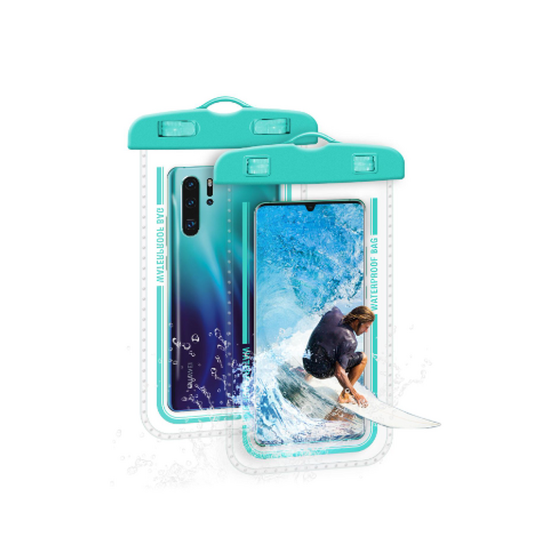 Waterproof Telephone Pouch - Portable Neck Strap Dry Bag for Water Games Beach