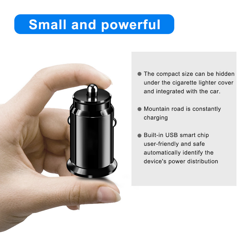 Car Charger Manufacturer - Promotional USB PD 3.1A Fireproof Custom Fast QC3.0