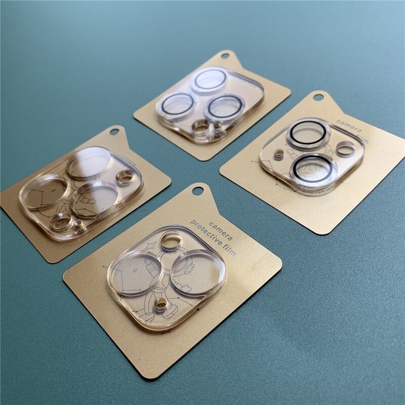 Camera Lens Protector - 9H Tempered Glass for iPhone 15 Series 3D Waterproof