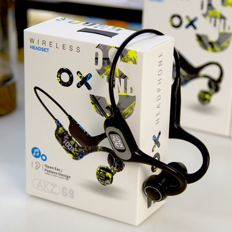 Bone Conduction Headphones - Reduce Sound Leakage Open-Ear Stereo for Bluetooth