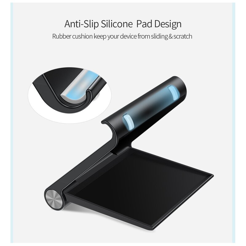 Mobile Phone Stand - Custom Logo Print ABS Flexible Portable Desk Accessory