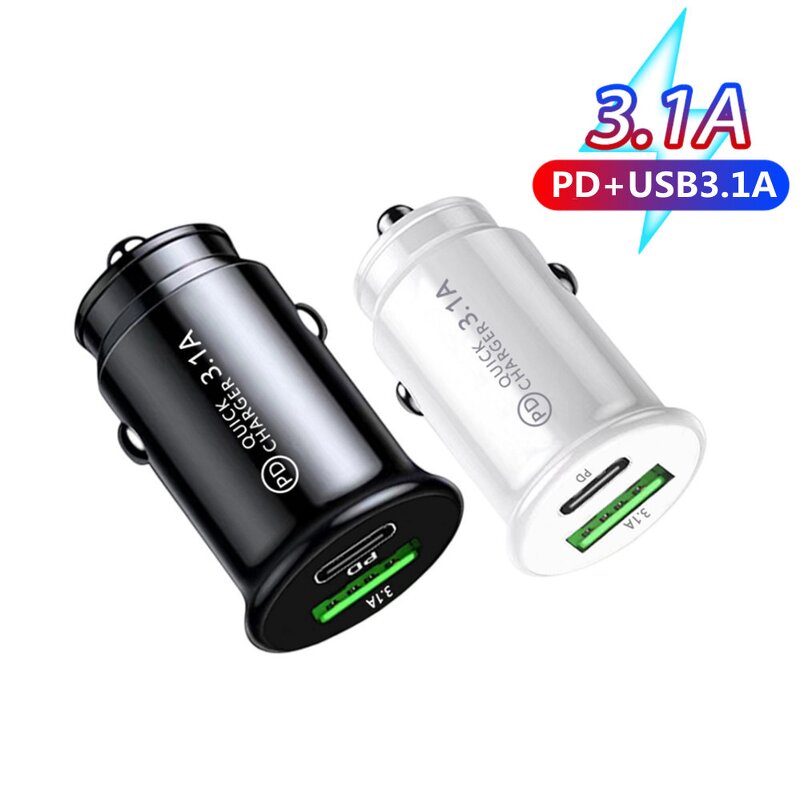 Car Charger Manufacturer - Promotional USB PD 3.1A Fireproof Custom Fast QC3.0