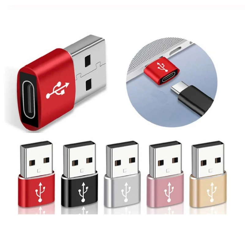 OTG Adapter - Type C Female to USB2.0 Male OTG Converter Fast Charging