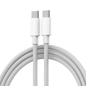 Charger Cable - 1M 2M 60W Braided Type c to Type C for iPhone 15 Fast Data