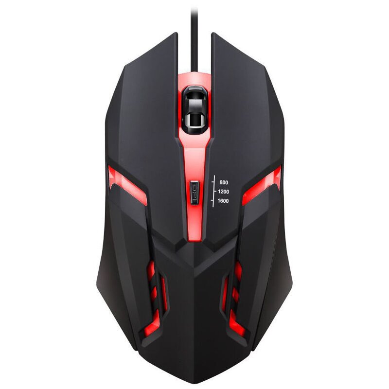 Wired Mouse Manufacturer - 3D Mini Slim RGB Gaming 1000 DPI USB Silent for PC