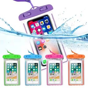 Waterproof Mobile Phone Case - Universal Clear PVC Sealed Underwater Swimming Pouch