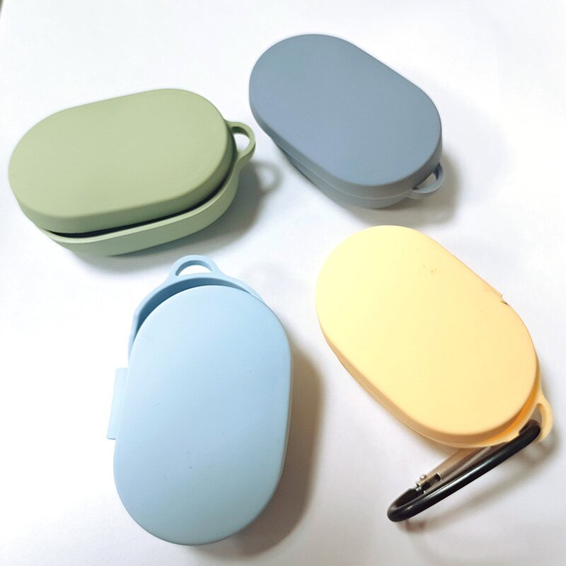 Earphone Case - for Redmi Airdots Silicone Protective Rubber Shell for 1/2