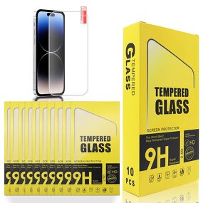 Tempered Glass - for iphone 17 16 15 14 13 12 11Pro Max Screen Protector