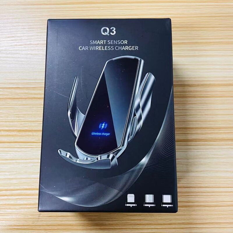 Car Wireless Charger - Q3 Magnetic Air Vent Mount QC3.0 OTP 9V/2A Mobile Holder