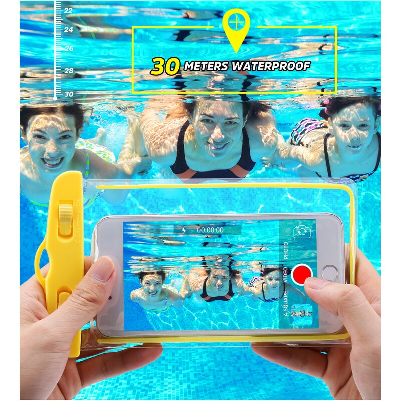 Swimming Bag - Waterproof Sublimation for Mobile Phones Compatible with Samsung