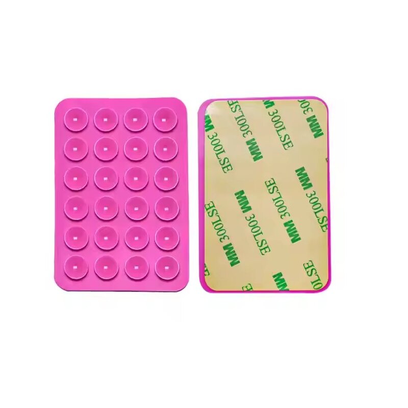 Mobile Phone Holder - Silicone 6pcs Mini Suction Cup Mat Anti-Slip Single-Sided