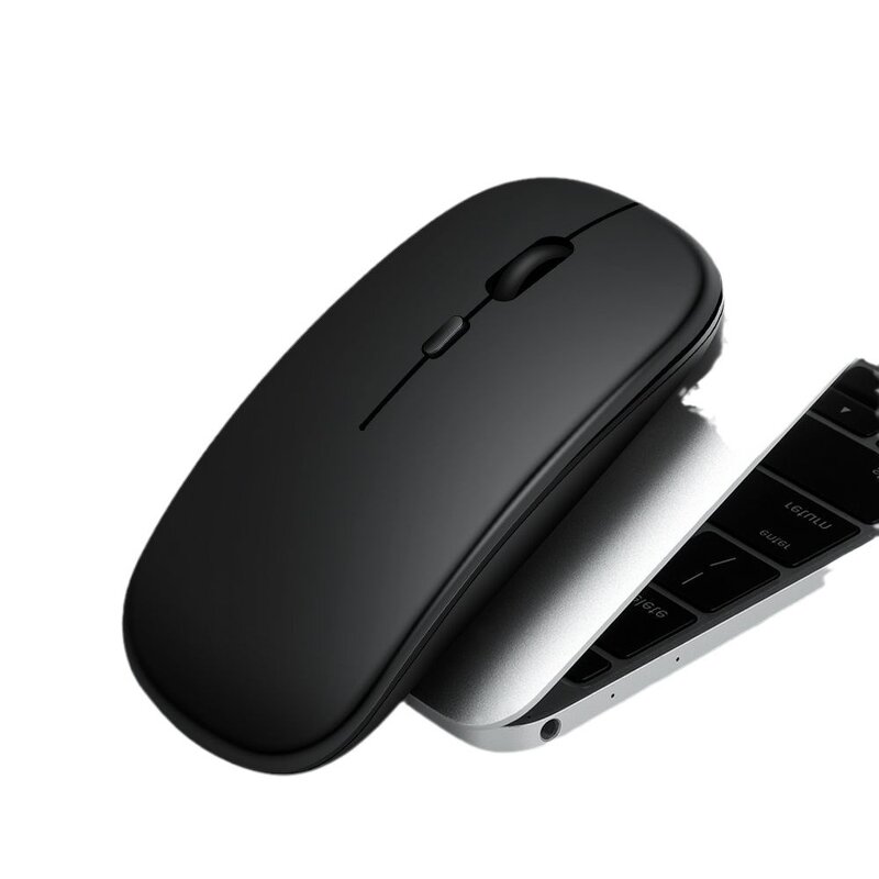 Wireless Gaming Mouse - Custom 2.4GHz RGB LED Backlit Silent 3D Mini for Laptop iPad