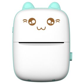 Pocket Printer - KKY Portable Mini Thermal Inkless for Stickers 1-Year Warranty