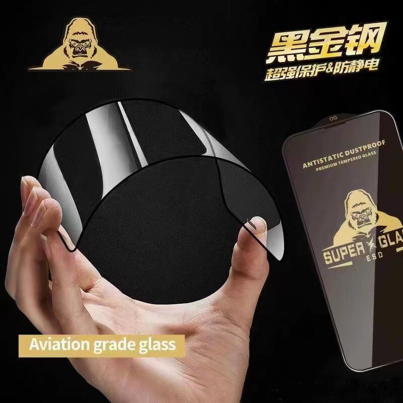 Privacy Screen Protector - Full Glue Anti-Spy Tempered for iPhone 16-6 Plus