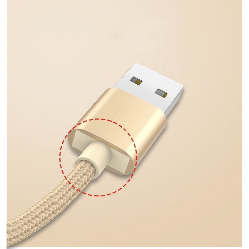 OTG Cable - Nylon Type C to USB A Braid Card Reader USB Flash Disk Adapter