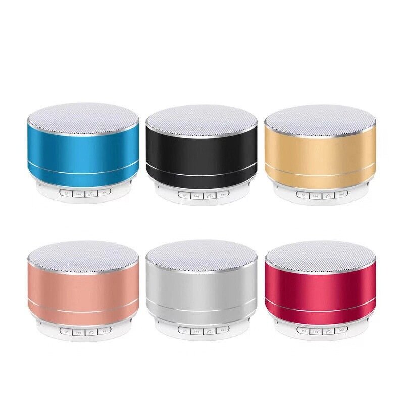 Mini Speaker Manufacturer - Metal HD Sound Bass Stereo Support FM AUX A10 Portable