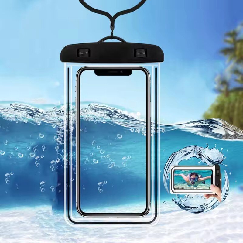 Waterproof Case - Universal Phone Holder Pouch Underwater Cellphone Dry Bag